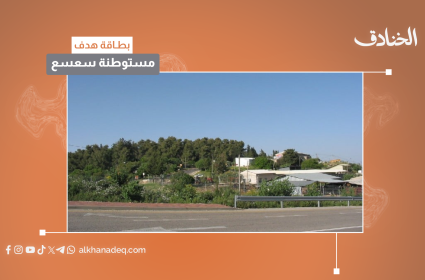 بطاقة هدف: مستوطنة سعسع